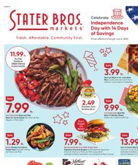 Stater Bros Weekly Ad June 25 - July 1, 2025