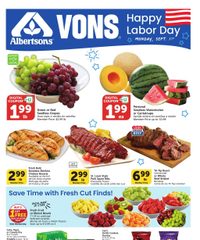 Vons Weekly Ad August 27 - September 2, 2025