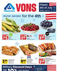 Vons Weekly Ad July 2 - 8, 2025