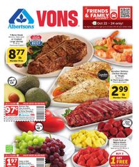 Vons Weekly Ad October 22 - 28, 2025