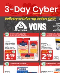 Vons Weekly Ad Specialty Publication January 7 - 9, 2026