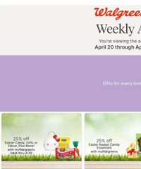 Walgreens Weekly Ad April 20 - 26, 2025