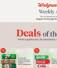 Walgreens Weekly Ad August 16 - 22, 2026