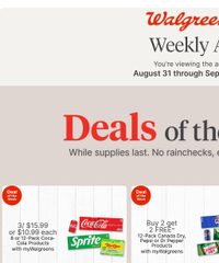 Walgreens Weekly Ad August 31 - September 6, 2025
