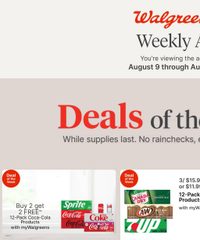 Walgreens Weekly Ad August 9 - 15, 2026