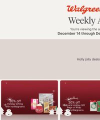 Walgreens Weekly Ad December 14 - 20, 2025