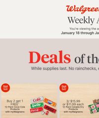 Walgreens Weekly Ad January 18 - 24, 2026