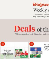 Walgreens Weekly Ad July 26 - August 1, 2026