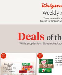 Walgreens Weekly Ad March 15 - 21, 2026