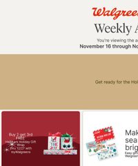 Walgreens Weekly Ad November 16 - 22, 2025
