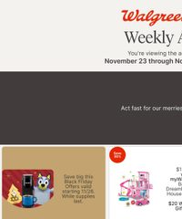 Walgreens Weekly Ad November 23 - 29, 2025
