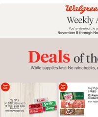 Walgreens Weekly Ad November 9 - 15, 2025