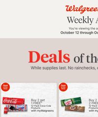 Walgreens Weekly Ad October 12 - 18, 2025