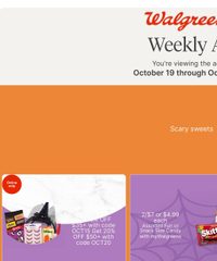 Walgreens Weekly Ad October 19 - 25, 2025