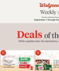 Walgreens Weekly Ad September 7 - 13, 2025
