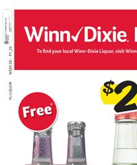 Winn-Dixie Ad Alcohol Flyer June 30 - July 27, 2025