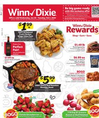 Winn-Dixie Ad Weekly Circular January 28 - February 3, 2026
