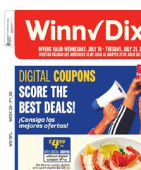 Winn-Dixie Ad Weekly Circular July 15 - 21, 2026