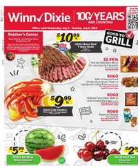 Winn-Dixie Ad Weekly Circular July 2 - 8, 2025