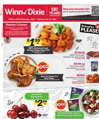 Winn-Dixie Ad Weekly Circular July 9 - 15, 2025