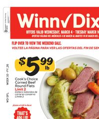 Winn-Dixie Ad Weekly Circular March 4 - 10, 2026