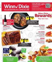 Winn-Dixie Ad Weekly Circular October 15 - 21, 2025
