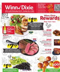 Winn-Dixie Ad Weekly Circular October 29 - November 4, 2025