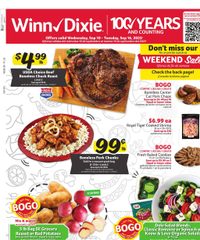 Winn-Dixie Ad Weekly Circular September 10 - 16, 2025