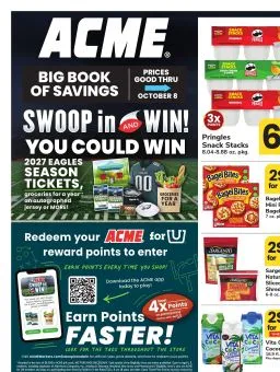 Acme Markets Big Book of Savings September 11 - October 8, 2026