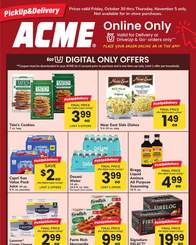 Acme Markets Bonus Online Savings October 30 - November 5, 2026