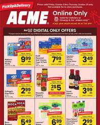 Acme Markets Bonus Online Savings October 9 - 15, 2026