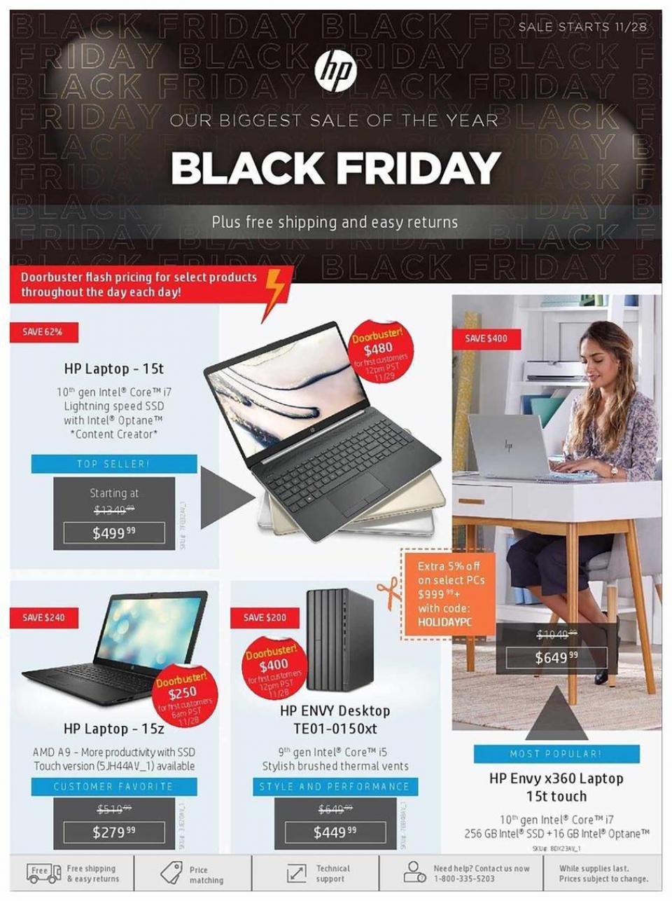 HP black friday ad