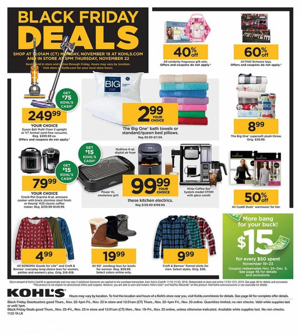 Kohl&#39;s Black Friday Ad 2018 (Page 61)
