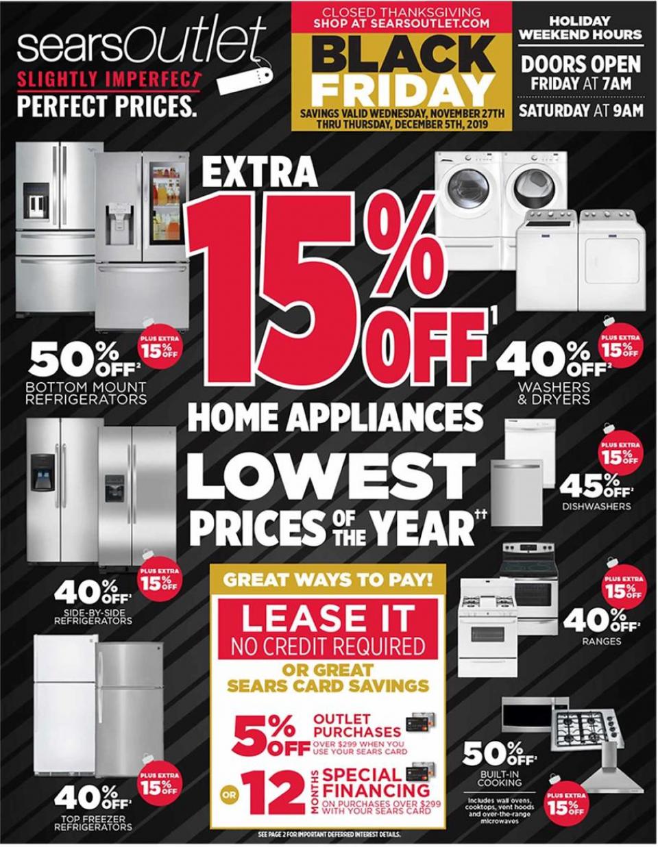 Sears Outlet black friday ad