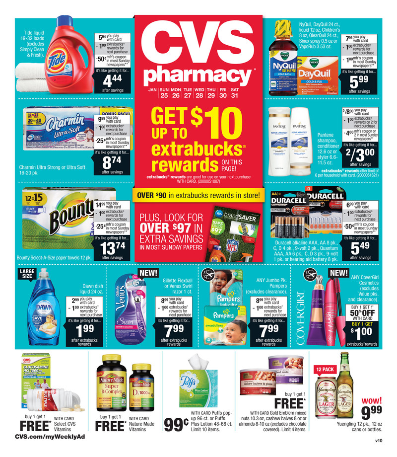 cvs pharmacy weekly ad preview 1  25