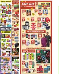 Dollar General Weekly Ad October 25 - 31, 2026