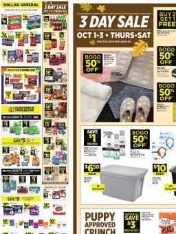 Dollar General Weekly Ad September 27 - October 3, 2026