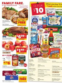 Family Fare Weekly Ad - Michigan September 20 - 26, 2026