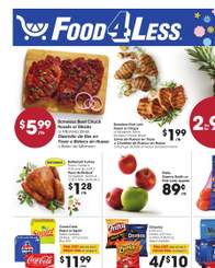 Food 4 Less California Weekly Ad October 7 - 13, 2026