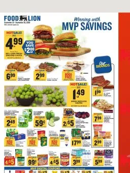 Food Lion Weekly Ad September 23 - 29, 2026