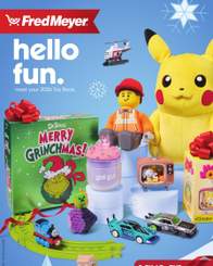Fred Meyer Home & Apparel September 30 - December 24, 2026