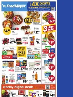 Fred Meyer Weekly Ad September 23 - 29, 2026