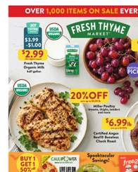 Fresh Thyme Market Weekly Ad October 21 - 27, 2026
