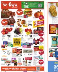 Fry's Food Stores Weekly Ad October 21 - 27, 2026