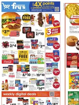 Fry's Food Stores Weekly Ad September 23 - 29, 2026