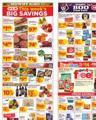 H-E-B Weekly Ad October 28 - November 3, 2026