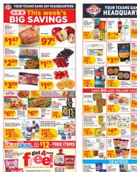 H-E-B Weekly Ad October 7 - 13, 2026