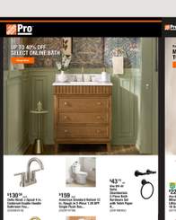 Home Depot Shop Pro Ad September 28 - October 5, 2026