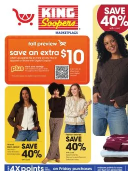 King Soopers Home & Apparel September 16 - 29, 2026