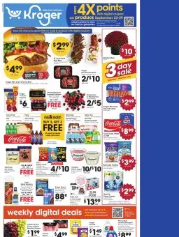 Kroger Weekly Ad September 23 - 29, 2026